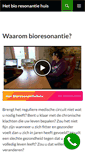 Mobile Screenshot of hetbioresonantiehuis.nl